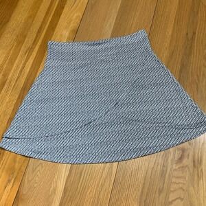 SOYBU Active Fashion Skirt Geometric Print A Line Knee Length Womens Size Large